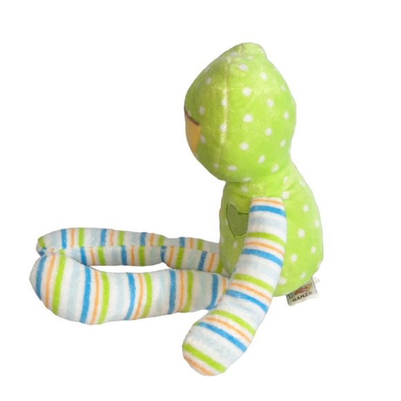 Baby Ganz Softies Frog Long Legs Plush BeanBag Stuffed Toy 13" - Picture 3 of 6